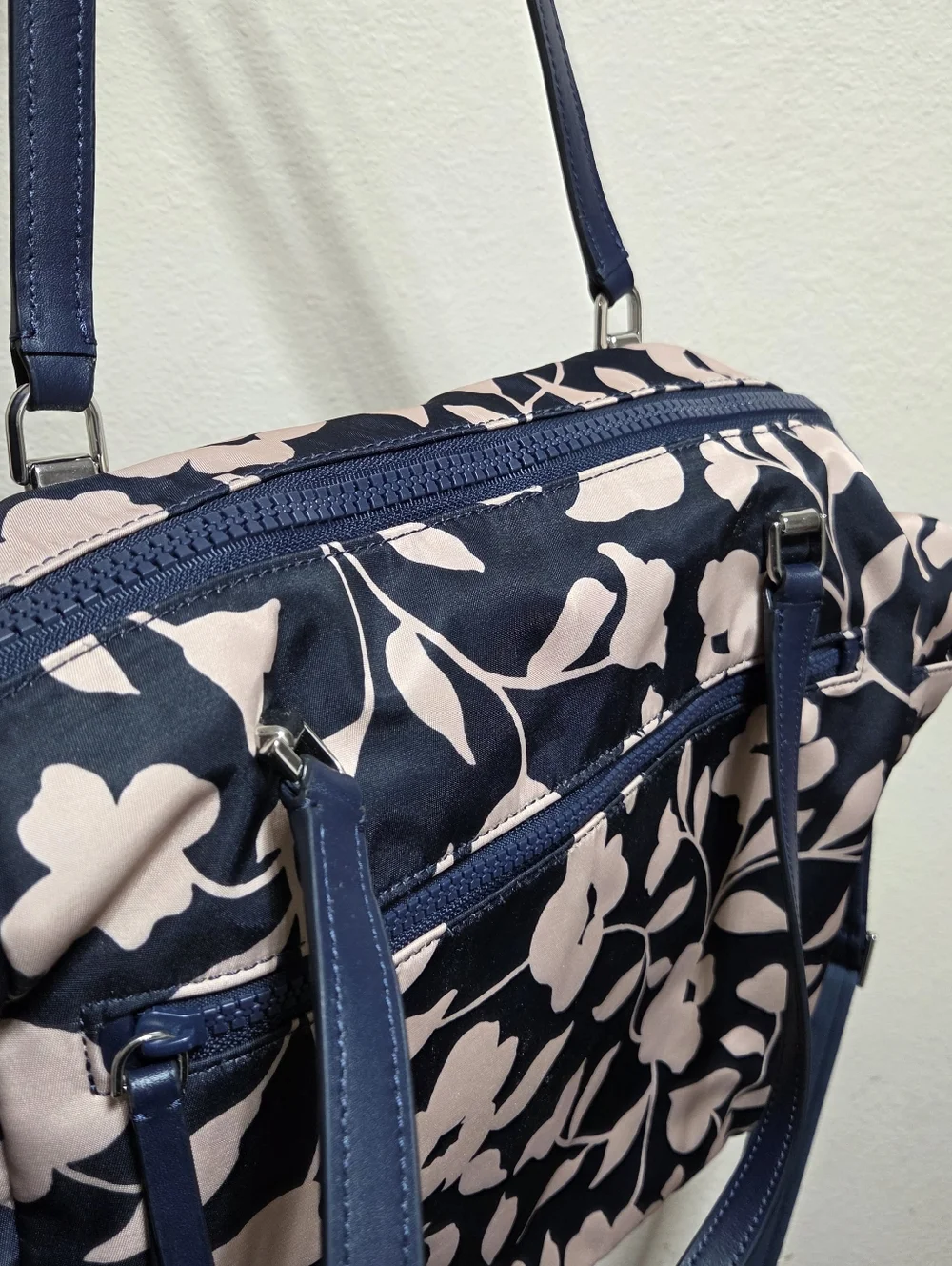 Kate Spade New York Jae Baby Nylon Diaper Bag with Changing Pad Garden Vine